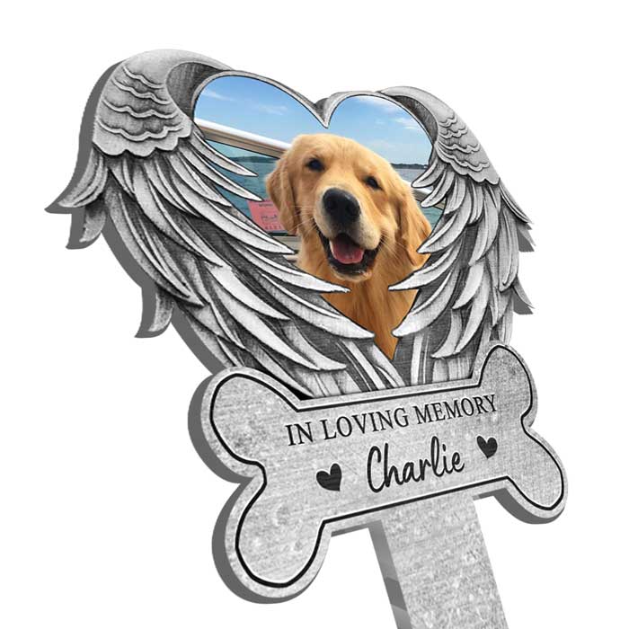 You Are Always In My Heart - Personalized Custom Acrylic Garden Stake