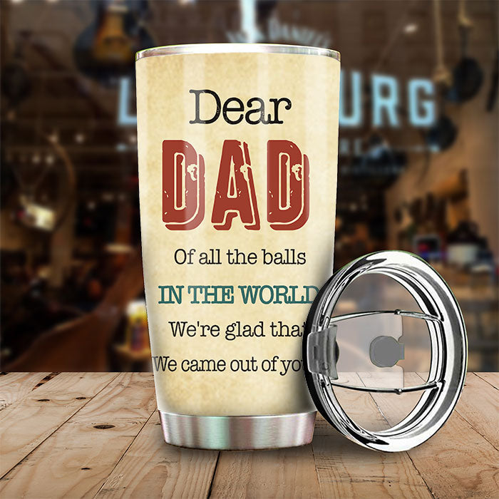 From Your Best Offspring - Personalized Tumbler - Gift For Dad, Gift For Father's Day