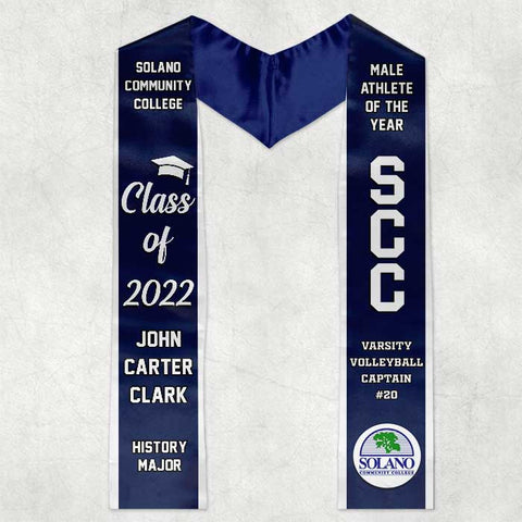 Best Gift For Graduation's Day, Class of 2022 - Personalized Graduation Stole