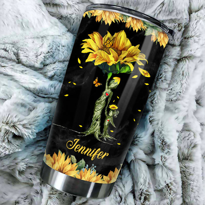 To My Granddaughter You Are My Sunshine - Gift For Granddaughter, Personalized Tumbler