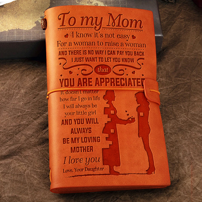You'll Always Be My Loving Mother - Daughter To Mom - Vintage Journal