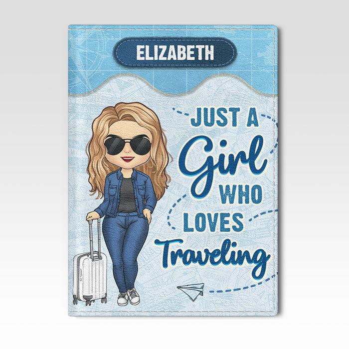 It's On My List - Personalized Passport Cover, Passport Holder - Gift For Bestie
