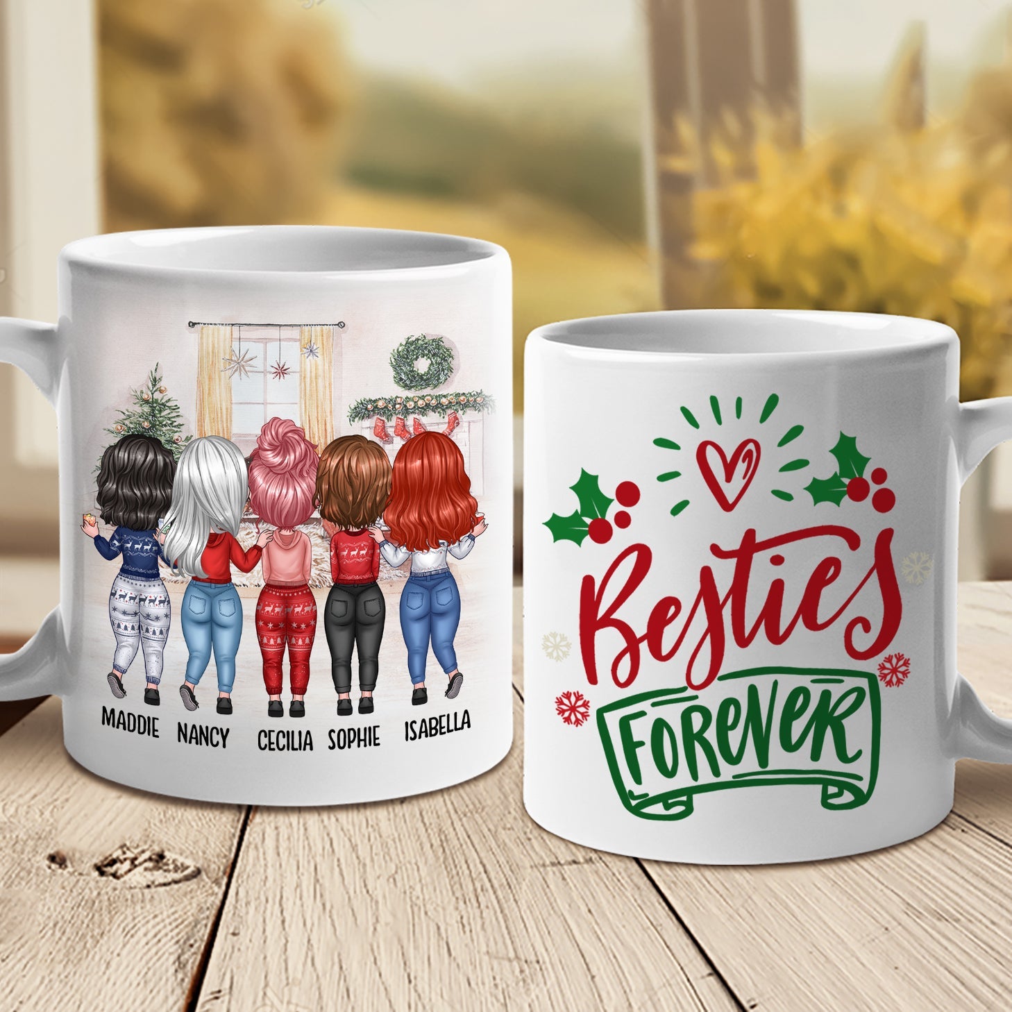 There Is No Greater Gift Than Friendship - Personalized Mug
