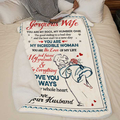 You Are My Incredible Woman - Gift For Couples, Blanket