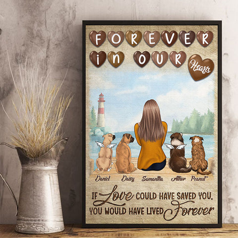If Love Could Have Saved You, You Would Have Lived Forever - Personalized Vertical Poster