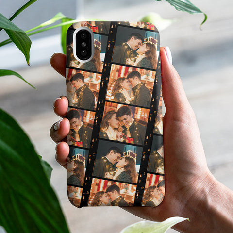 Enjoying Our Sweet Moments - Upload Image, Gift For Couples - Personalized Phone Case