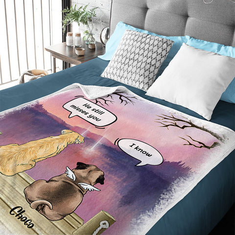 They Still Talk About You - Personalized Blanket