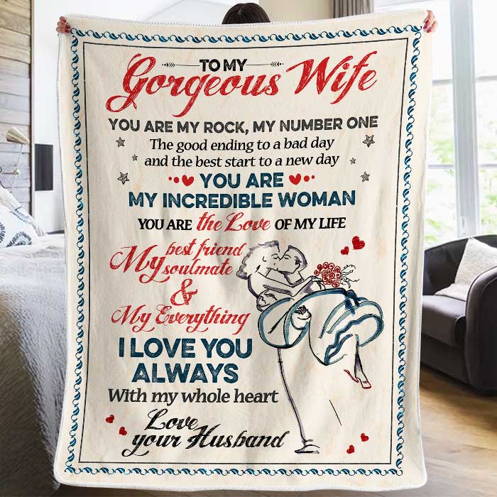 You Are My Incredible Woman - Gift For Couples, Blanket