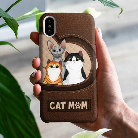 I Am Not A Regular Mom, I Am A Cat Mom - Gift For Cat Mom, Personalized Phone Case