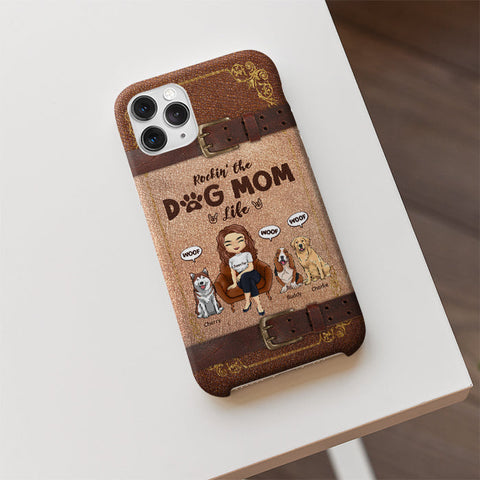Life Isn't Perfect, But My Dog Is - Gift For Dog Mom, Personalized Phone Case