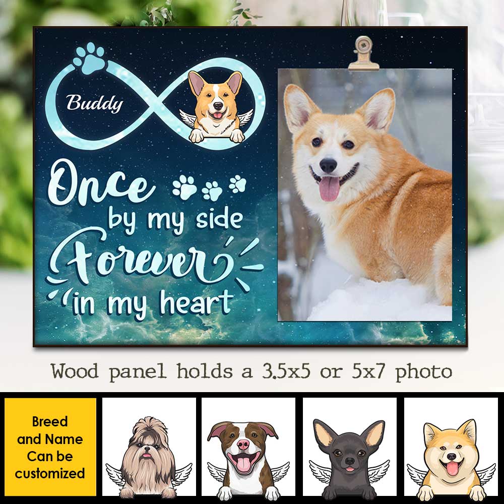 Once By My Side, Forever In My Heart - Personalized Photo Frame