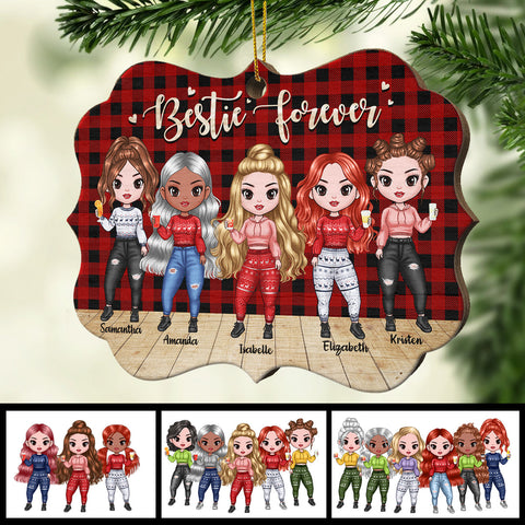 There's No Greater Gift Than Sisters - Personalized Shaped Ornament