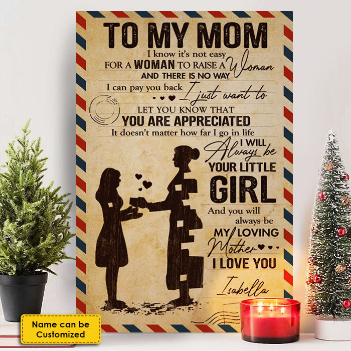 To My Beloved Mom & Dad - Personalized Vertical Poster