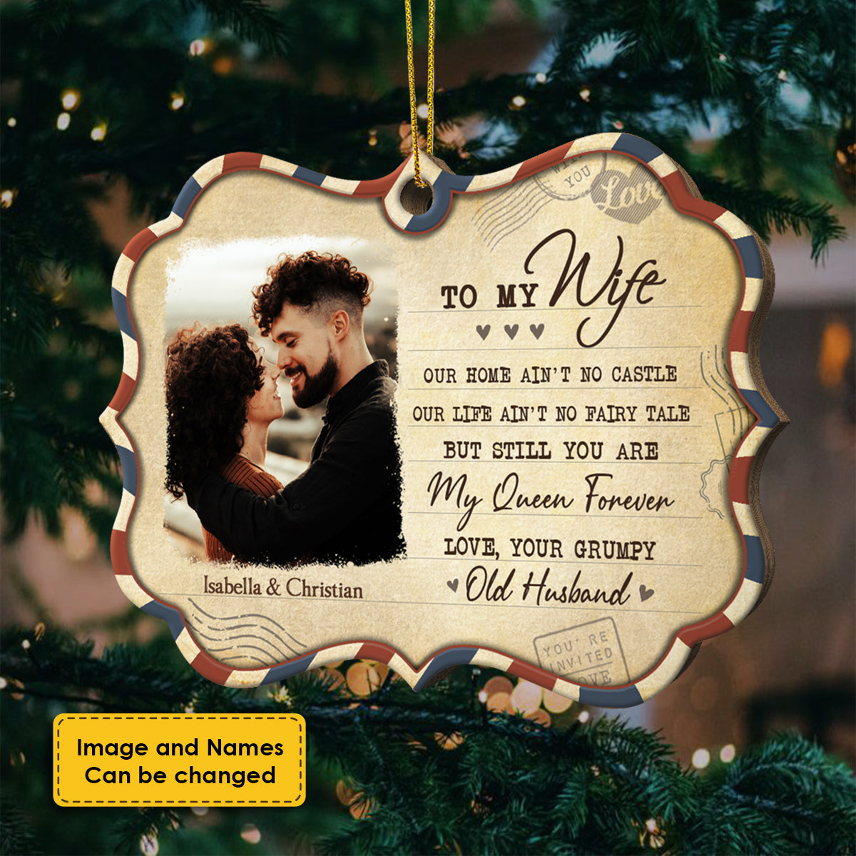 What Will Matter Is That I Had You And You Had Me - Upload Image, Gift For Couples - Personalized Shaped Ornament