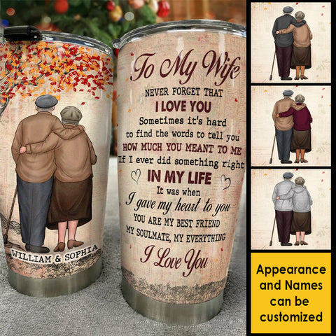 You Are My Best Friend My Soulmate And My Everything - Gift For Couples, Personalized Tumbler