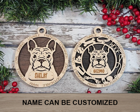 French Bulldog - The Adorable Dog Ornaments - Gift for Dog Lovers