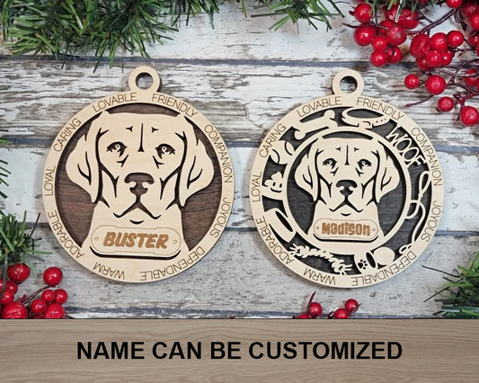 Labrador Retriever - The Adorable Dog Ornaments - Gift for Dog Lovers