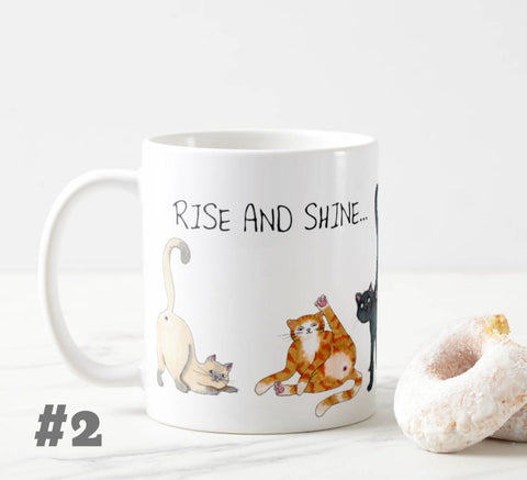 Fluffy Cat Butt Mug - Funny Cat Mug