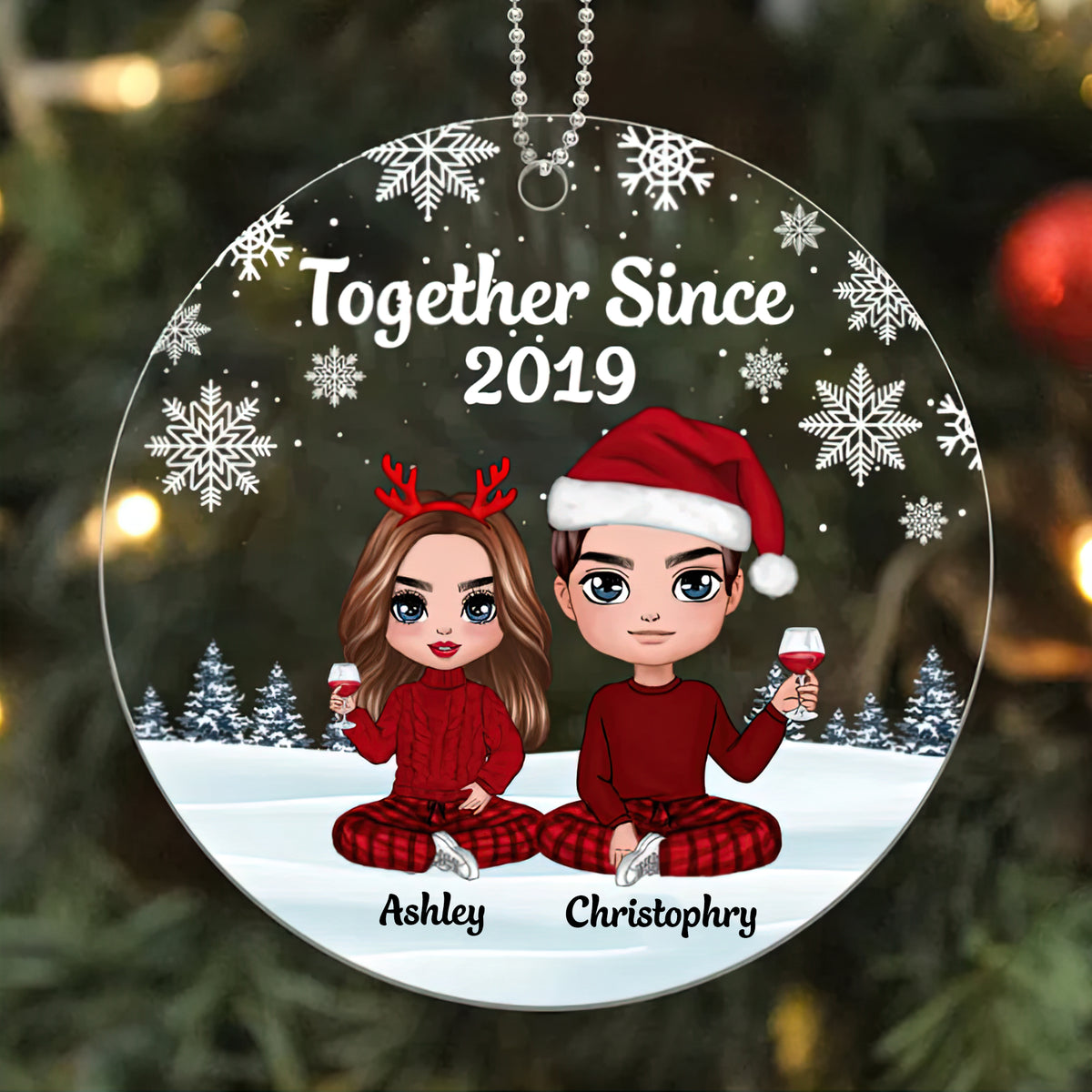 Since We've Been Together Ornament - Gift For Couple