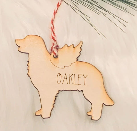 Personalized Pet Memorial Ornament - over 80+ breeds