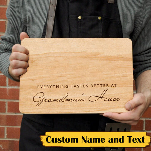 Personalized Cutting Board, Custom Housewarming Gift