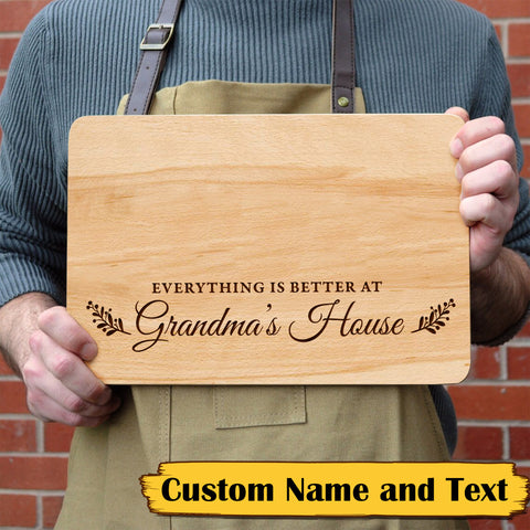 Personalized Cutting Board, Custom Housewarming Gift