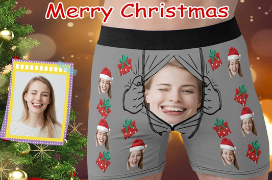 Personalized Underwear with Photo - Boxers with Picture