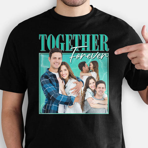 Custom Multi Photo Version 3, Retro Vintage Bootleg Shirt, Personalized Shirt, Gift For Your Loved One, Custom Photo