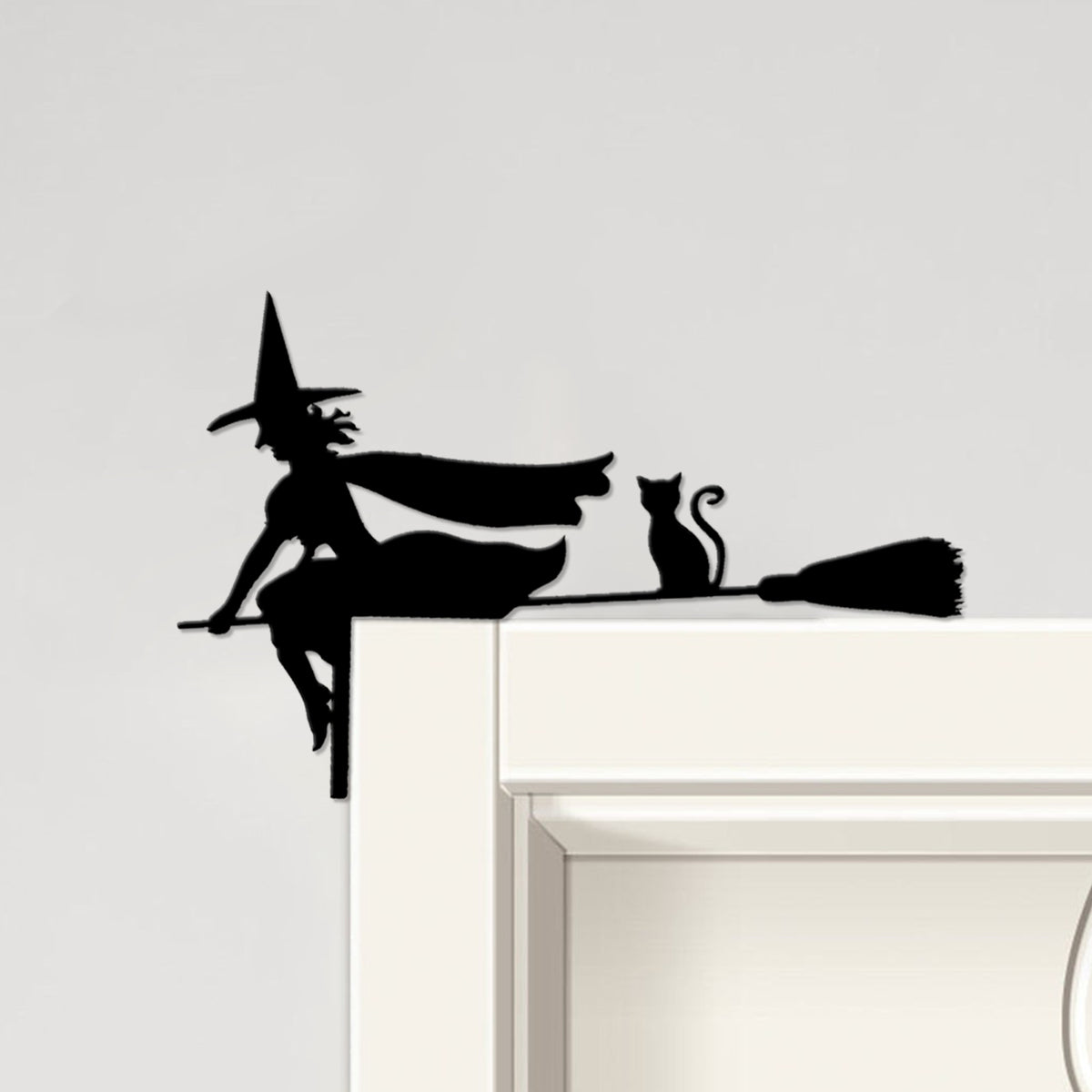 Witch Halloween Door Corner Sign - Fall Decor