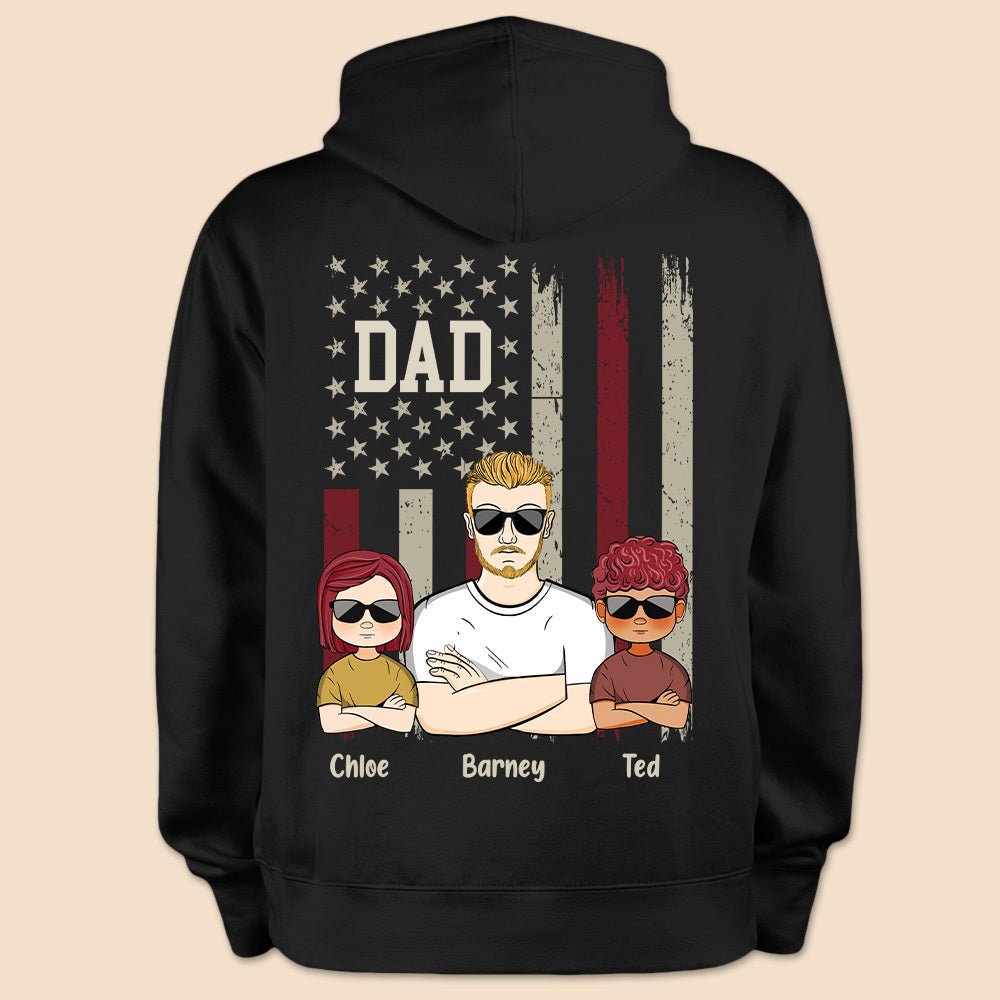 Dad/ Papa - Personalized T-Shirt/ Hoodie - Best Gift For Father