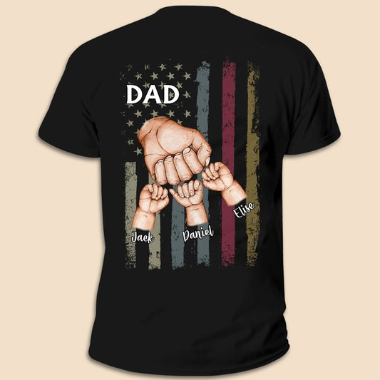 Dad/Papa/Grandpa - Personalized T-Shirt/ Hoodie - Best Gift For Father, Grandpa