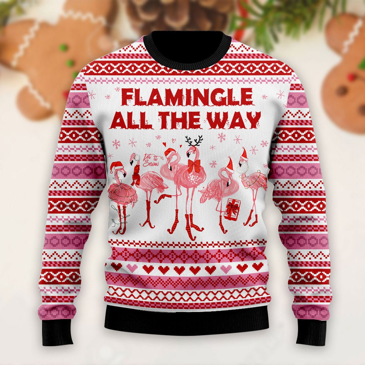 Flamingle All The Way Ugly Sweater - TG1121QA