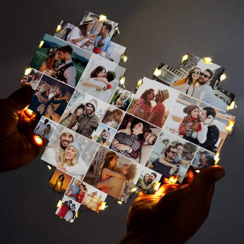 Heart Photo Lamp Gift - Best Gift for Your Loved Ones