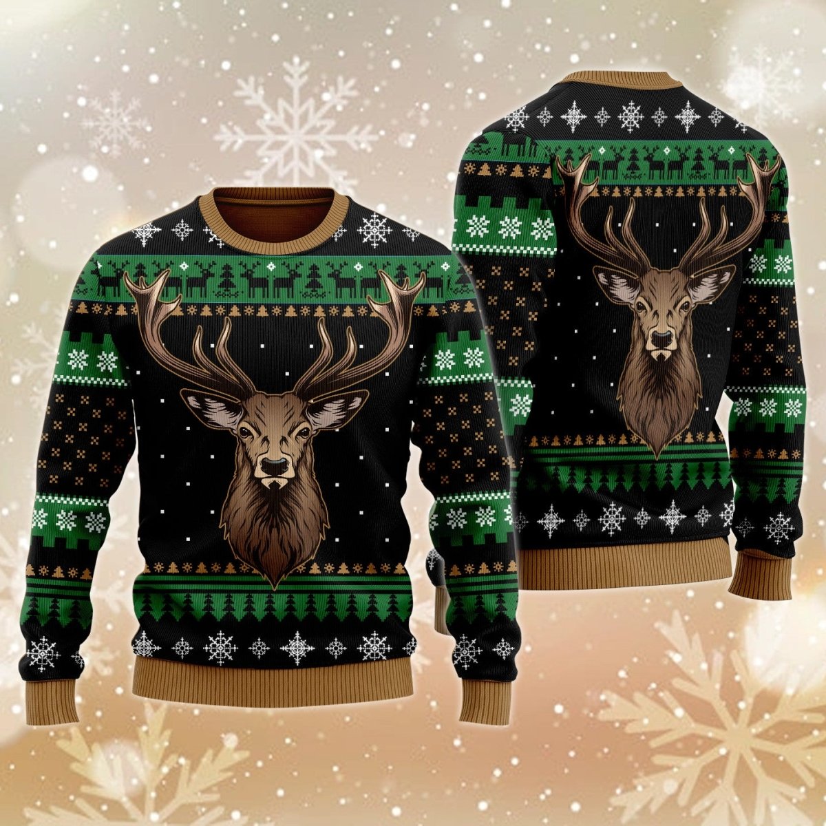 Hunting Deer Ugly Sweater - TG1121HN