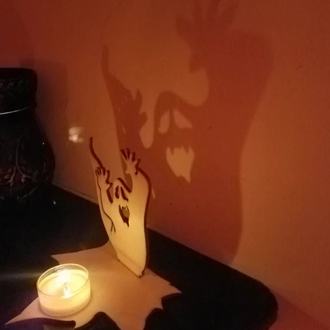 Halloween Ghost Spirit Candle Holder - Halloween Gift