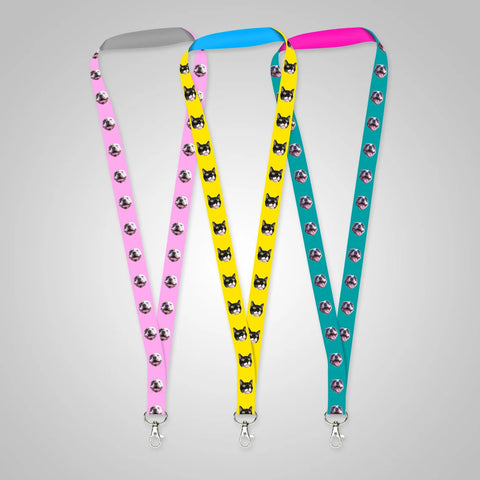 Personalized Pet Head Lanyard - Gift for Pet Lovers