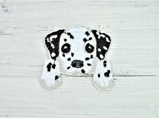 Dalmatian Dog iron on patch - Embroidered Patch