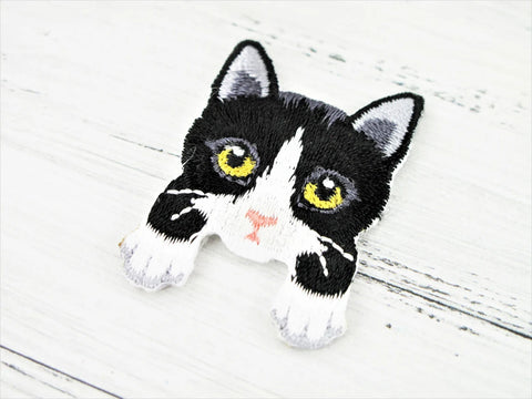 Black and White Cat Patch