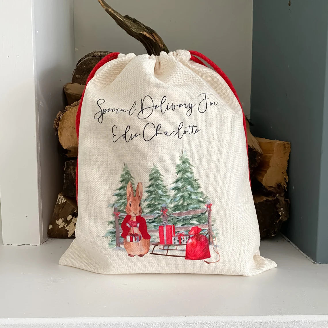 Personalized Santa Sack, Christmas Stocking