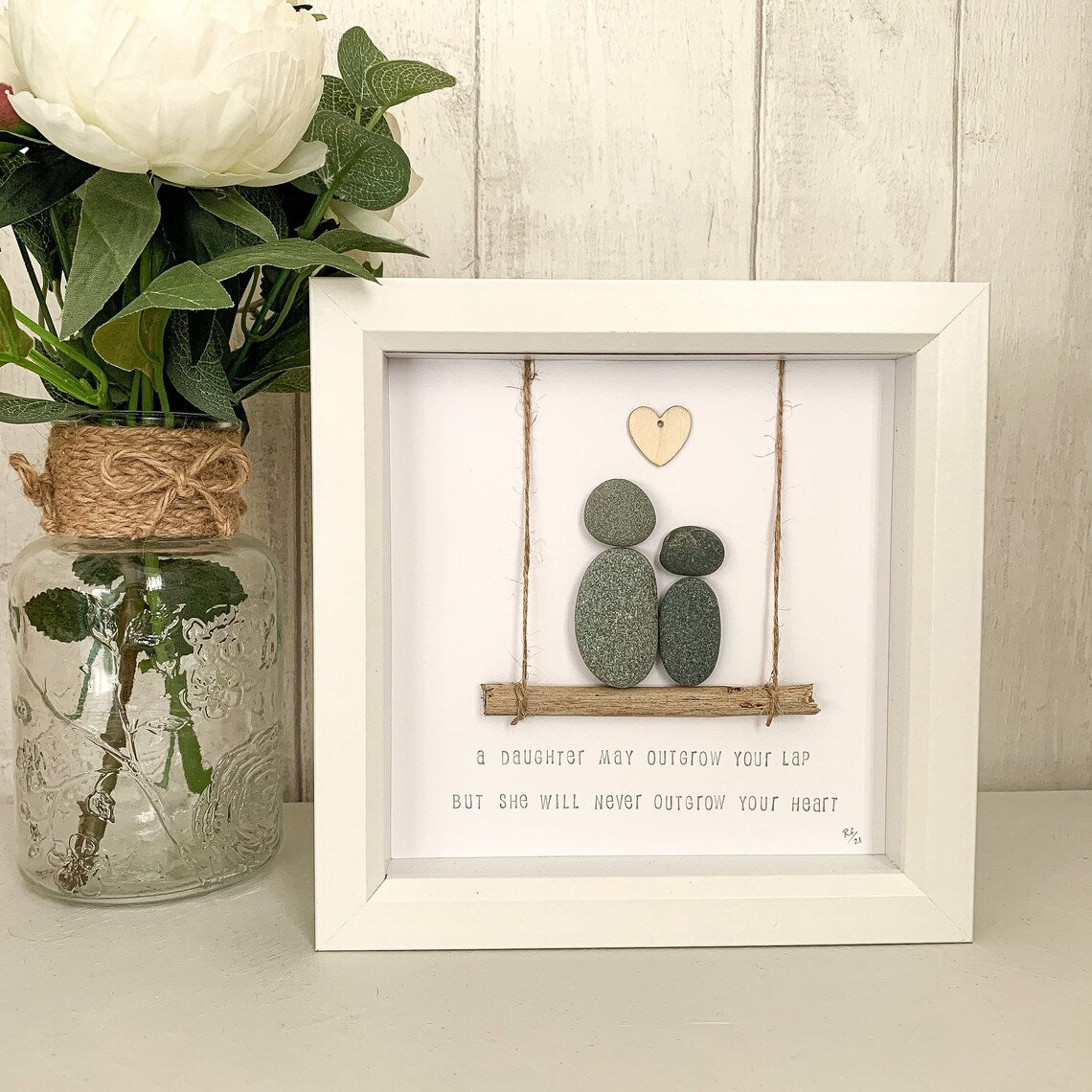 Dad Pebble Art | Fathers Day Gift