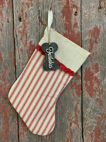 Christmas Stocking Name Tags - Christmas Wooden Gift Tag