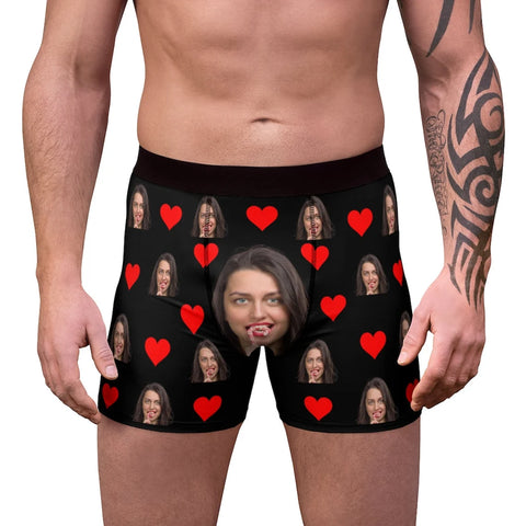 Personalized Boxers for Boyfriend/ Husband - Personalized Gift For Him