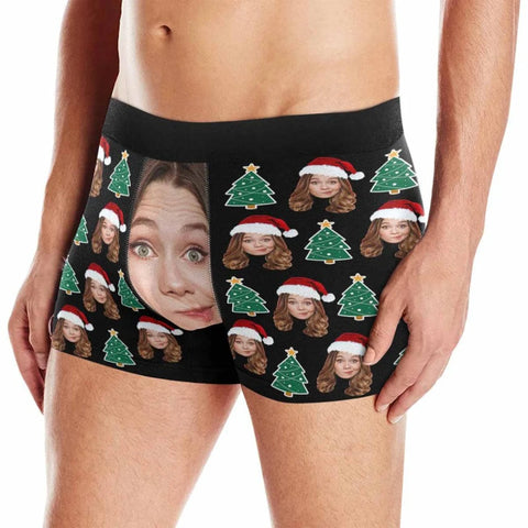 Personalized Underwear with Photo - Gifts for Christmas Anniversary Birthday
