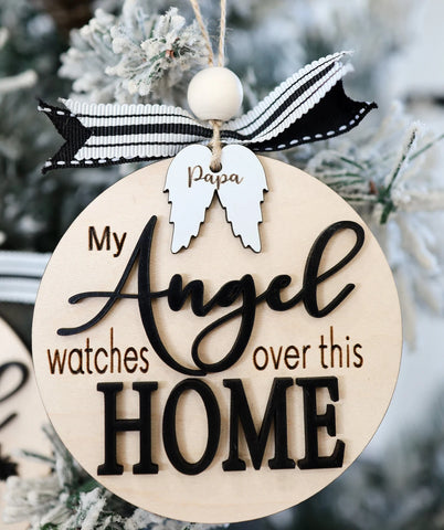 Our Angel Memorial Christmas Ornament - Memorial Gift
