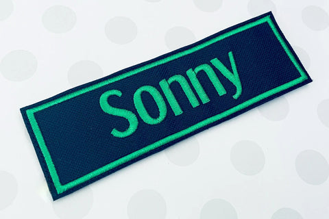 Dog Harness Name Patch - Dog Name Sign Tag