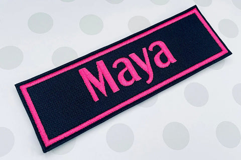 Dog Harness Name Patch - Dog Name Sign Tag