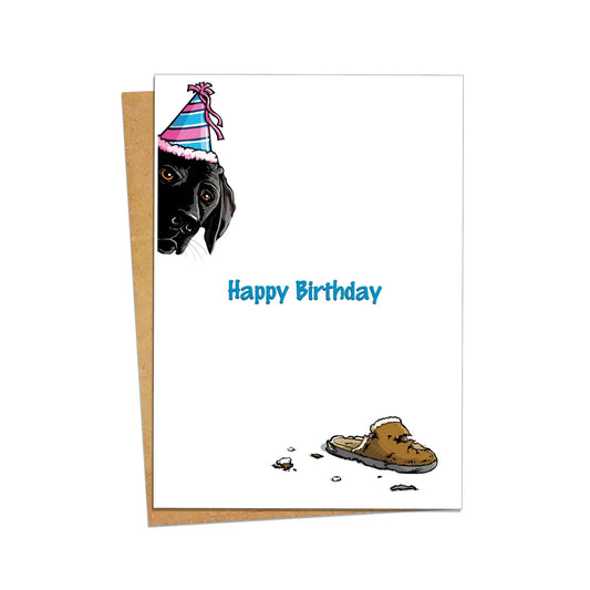 Funny Dog Birthday Card - Dog Dad Card