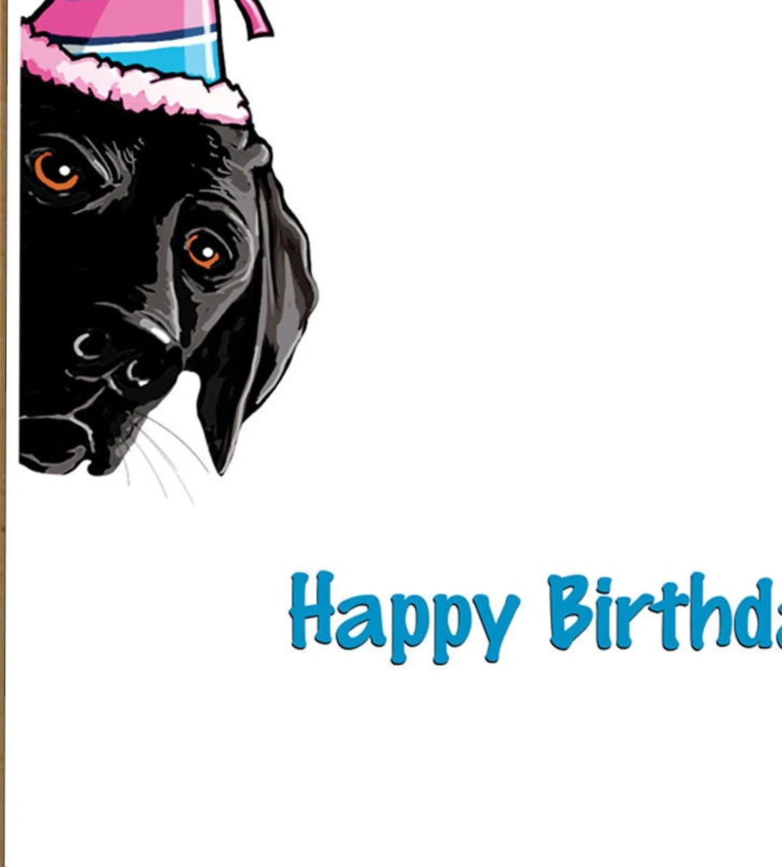 Set of 6 Cards Funny Dog Birthday Card - Dog Dad Card