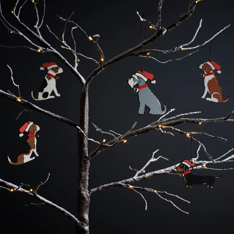 Springer Spaniel Christmas tree decoration