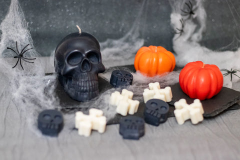 Halloween Skull Candle - Halloween Decor Candles